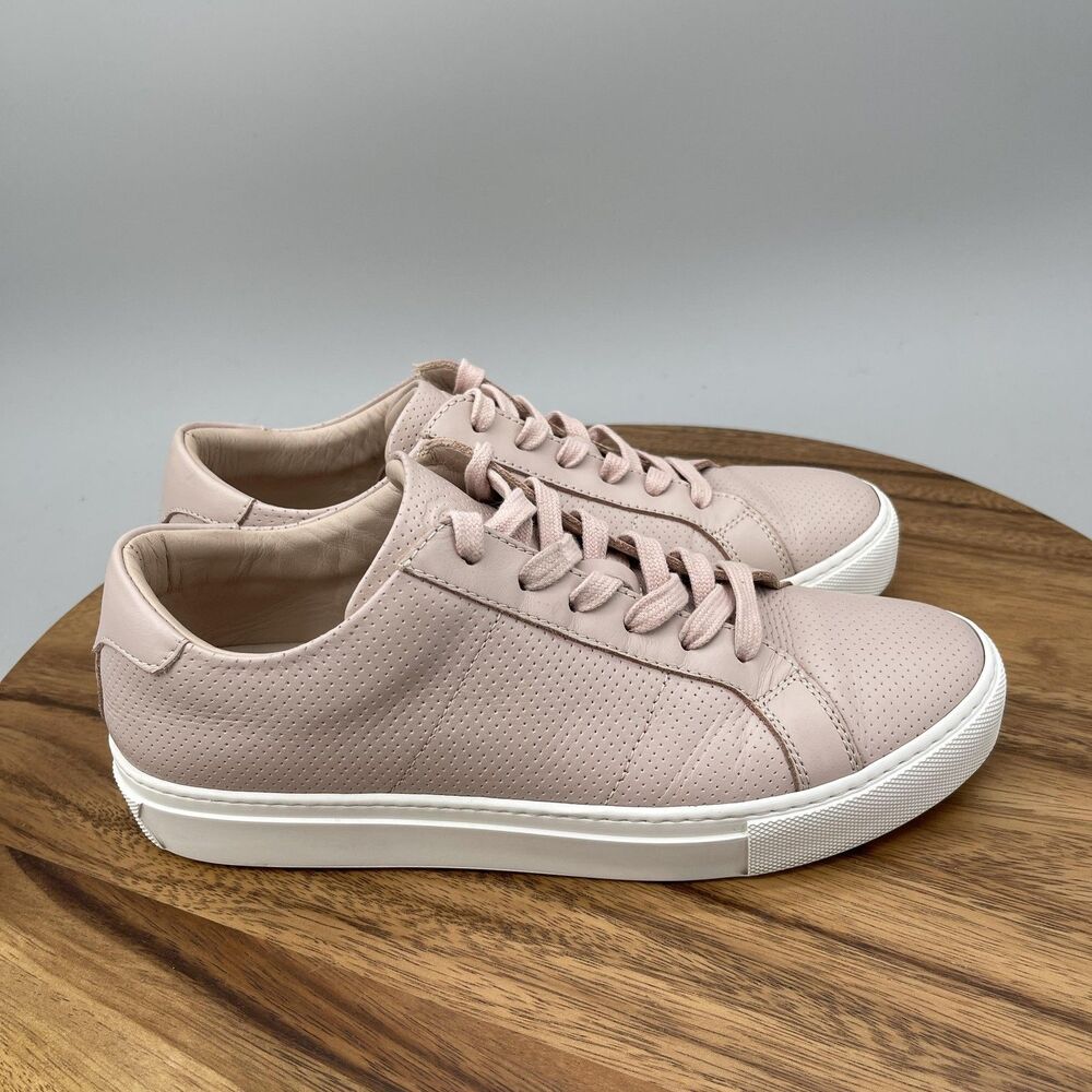 GREATS Shoes Womens Size 9.5 Pink Leather Casual Comfort Walking Sneakers